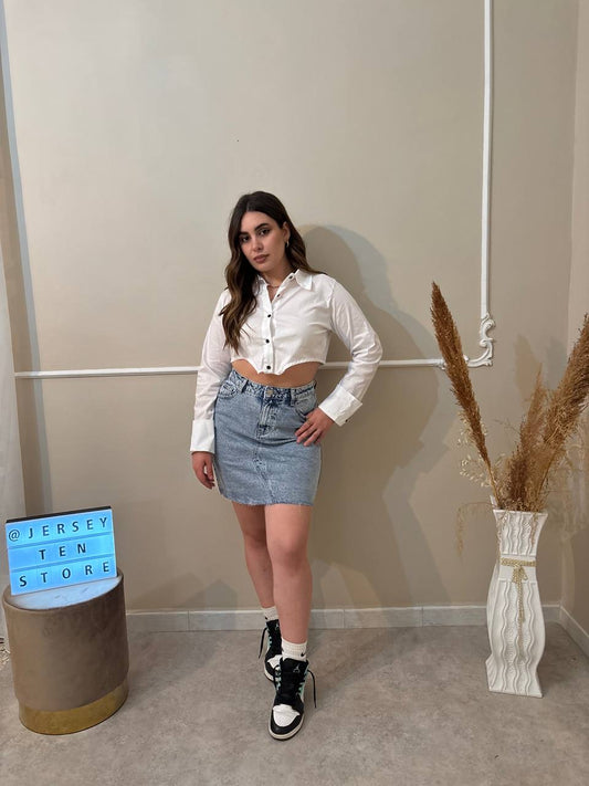 CAMICIA CROP